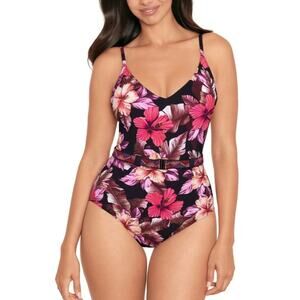 NWOT Skinny Dippers Floral Mowie Lucky Charm One-piece Swimsuit